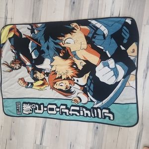 My Hero Academia throw blanket